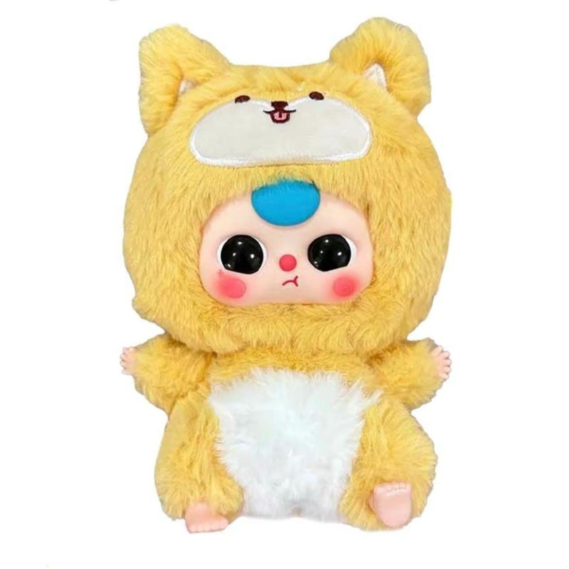 Baby three blind box 12 Zodiac series  first generation cute plush toy